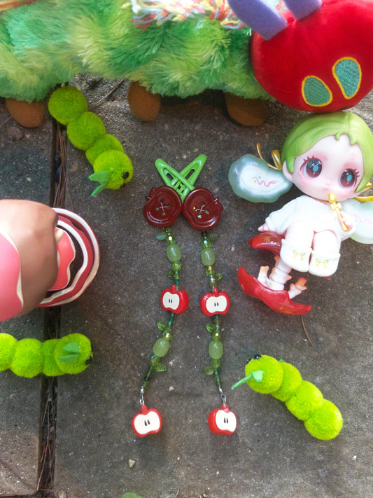 🍎‧₊˚♪ 𝄞₊˚⊹🐛🐛